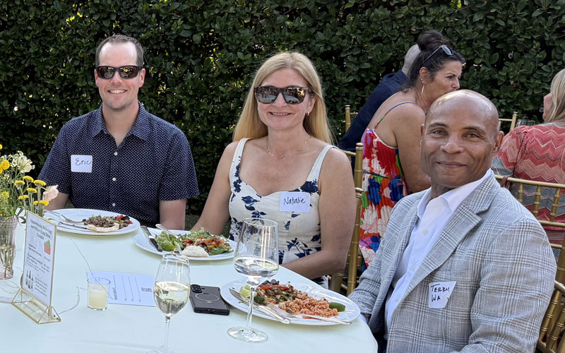 party guests at the 2025 CAS Garden Party