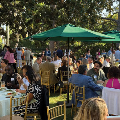 Guests enjoying the event
